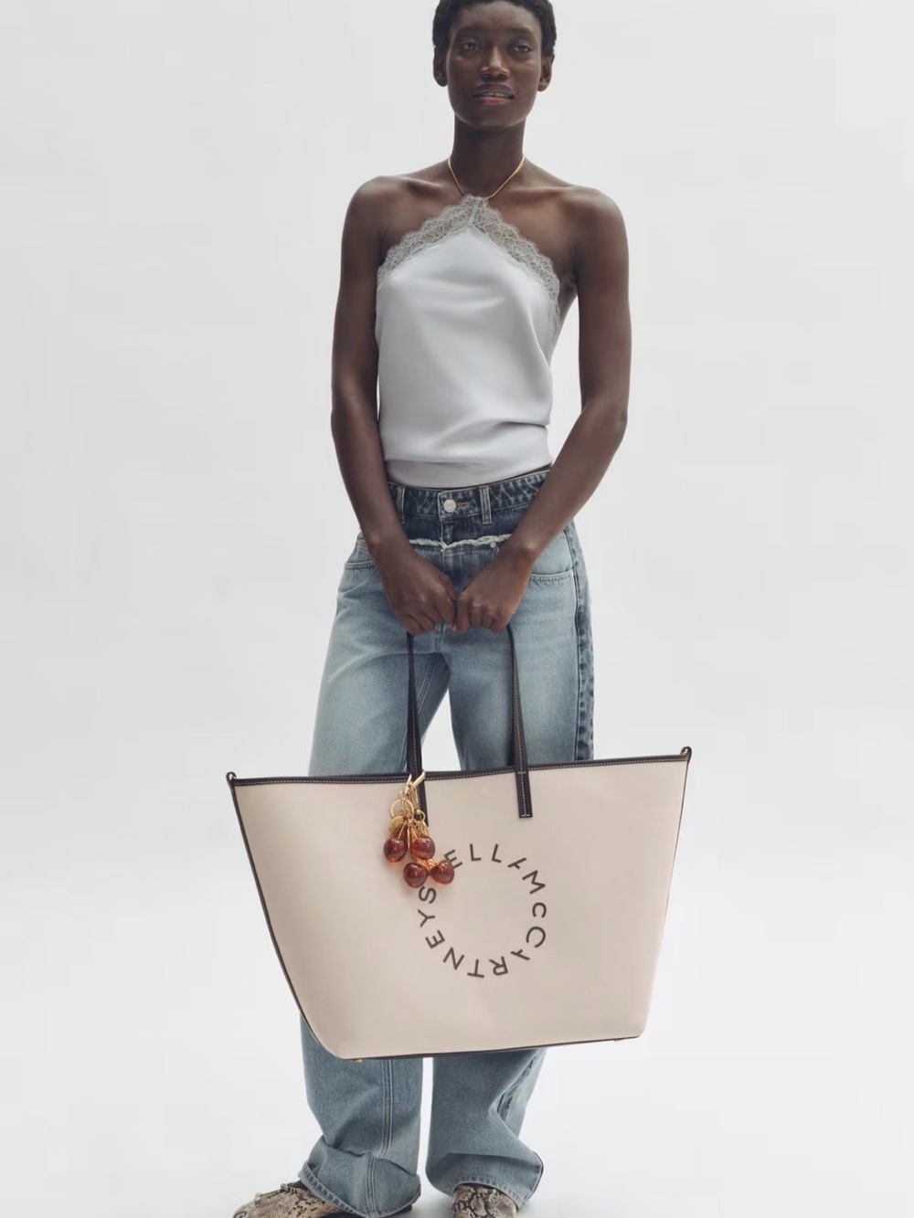Stella McCartney H&M Large Canvas Tote Bag